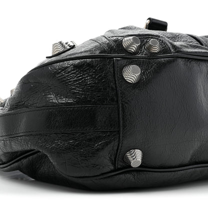 Balenciaga Agneau Arena Large Le Cagole Shoulder Bag Black 9 of 9