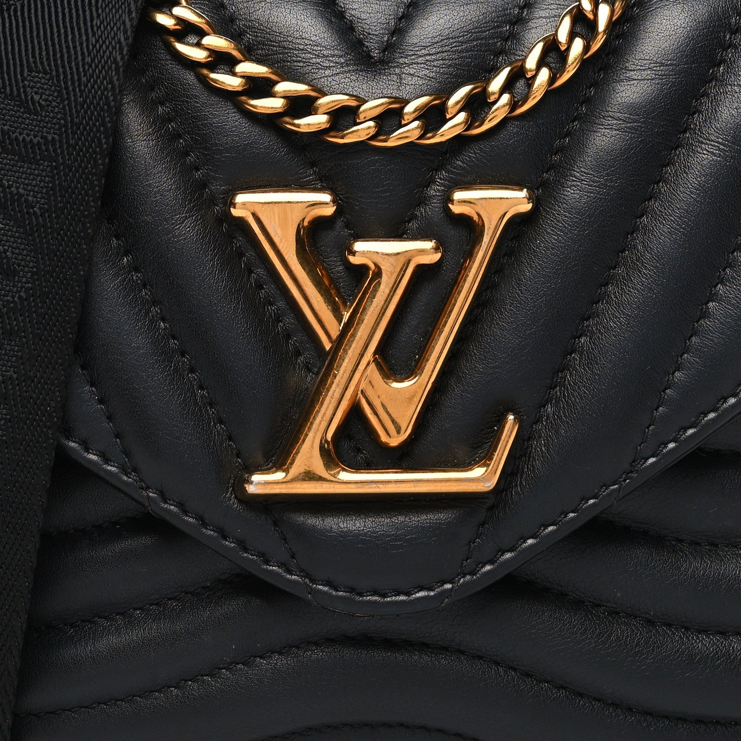 Louis Vuitton Calfskin New Wave Multi Pochette Black 10 of 15