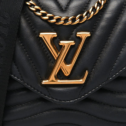 Louis Vuitton Calfskin New Wave Multi Pochette Black 10 of 15