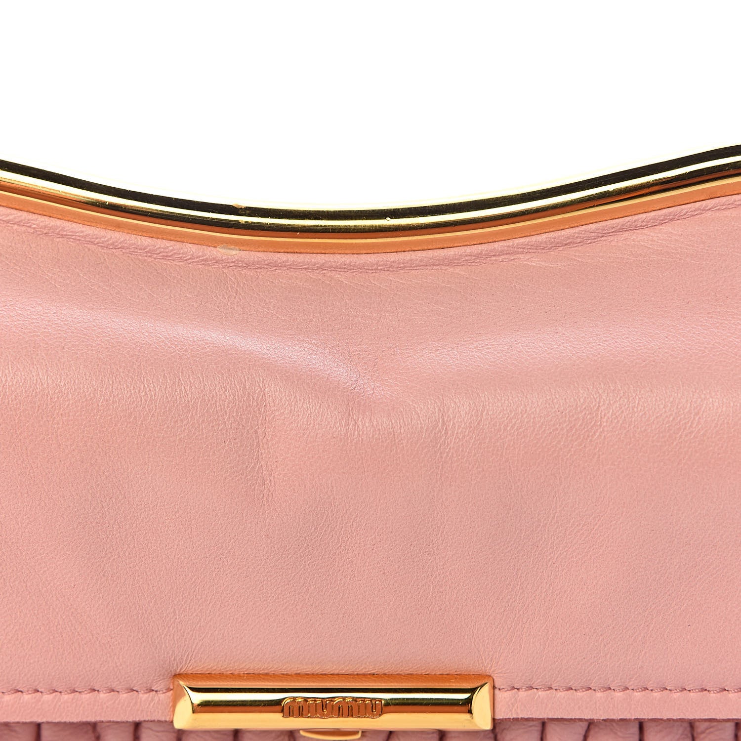 Miu Miu Nappa Matelasse Frame Bag Orchid Pink 7 of 14