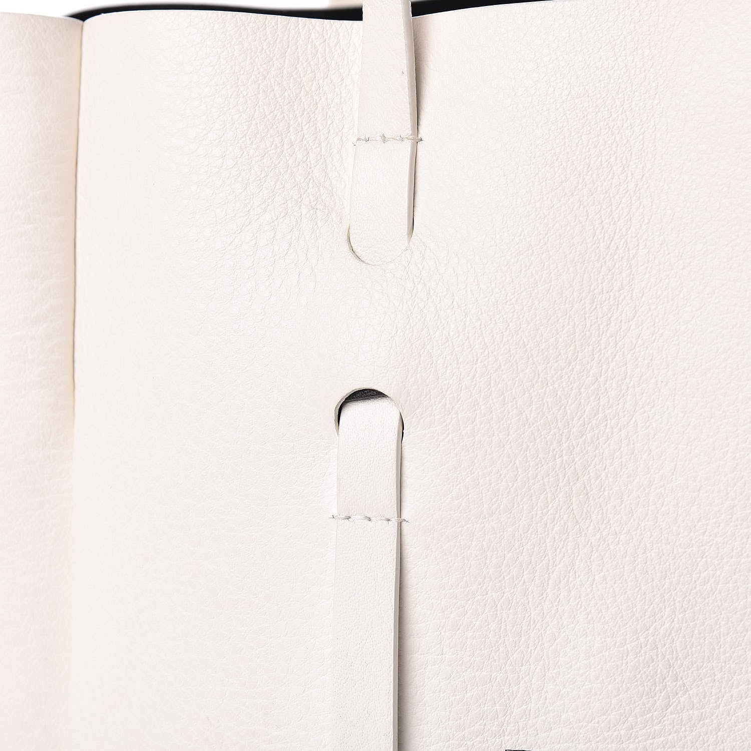 Balenciaga Smooth Calfskin Double Sided Small Everyday Tote Optic White Black 9 of 18