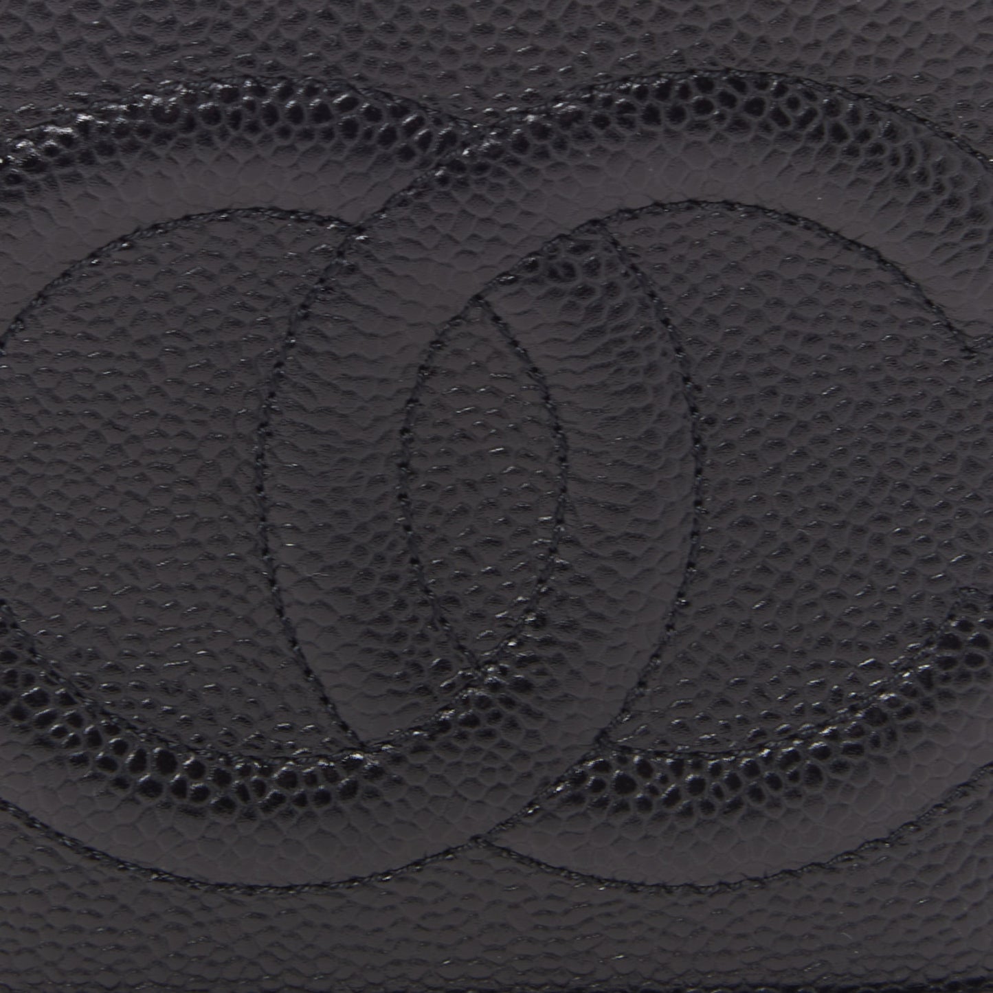 Caviar Cosmetic Vanity Bag Black