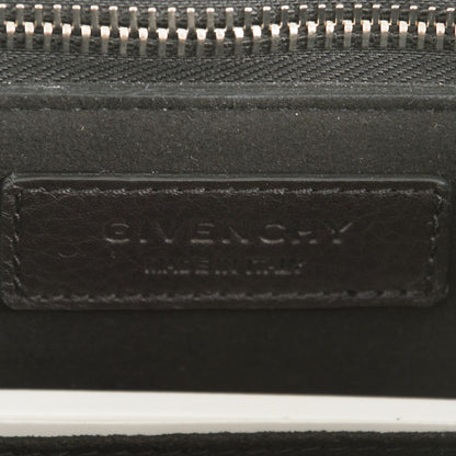 Givenchy Grained Calfskin Small Shark Lock Satchel Black 6 of 7