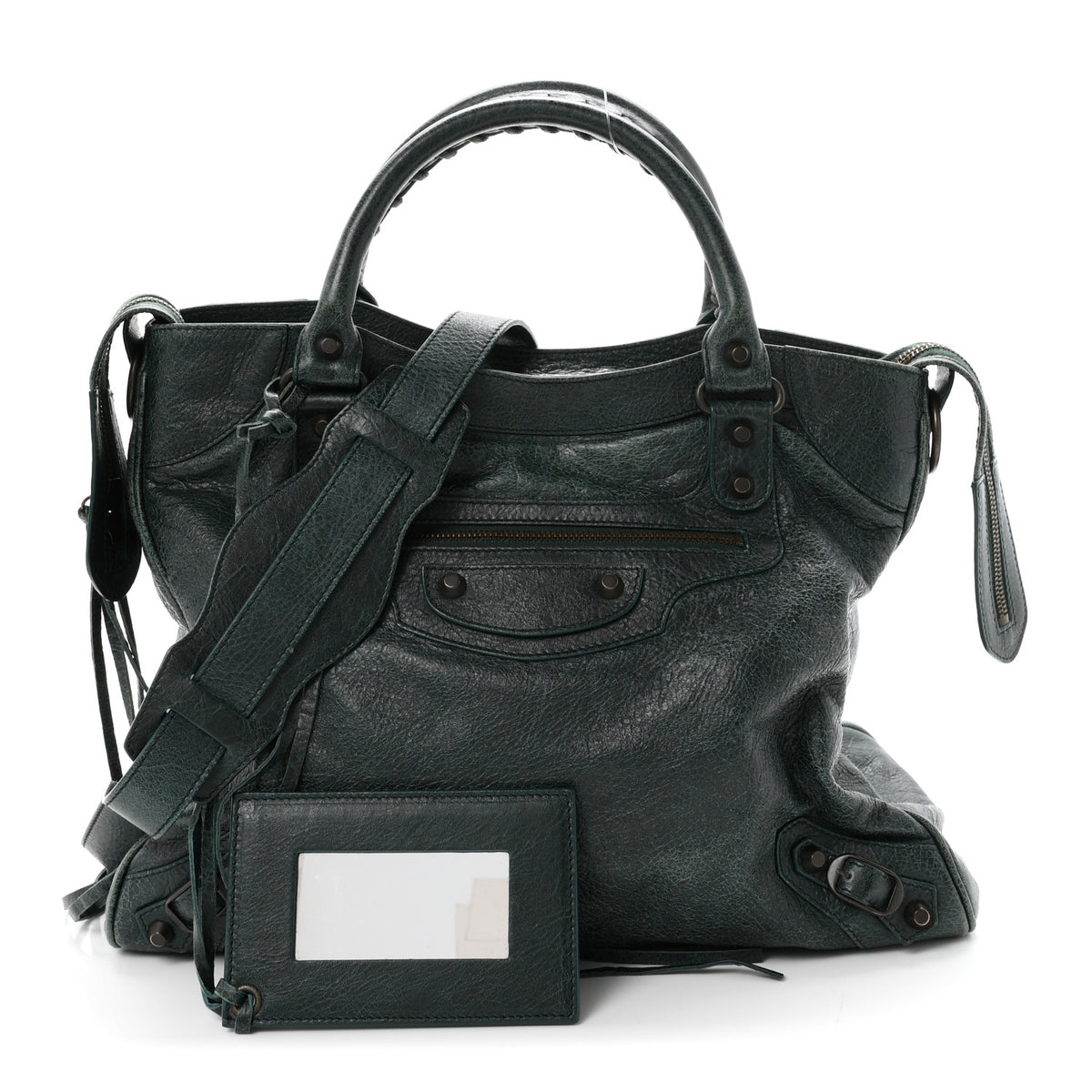 Agneau Classic Hardware Velo Poker Fonce