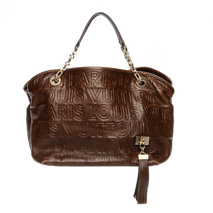 Louis Vuitton Monogram Paris Souple Whisper PM Chocolate 1 of 9