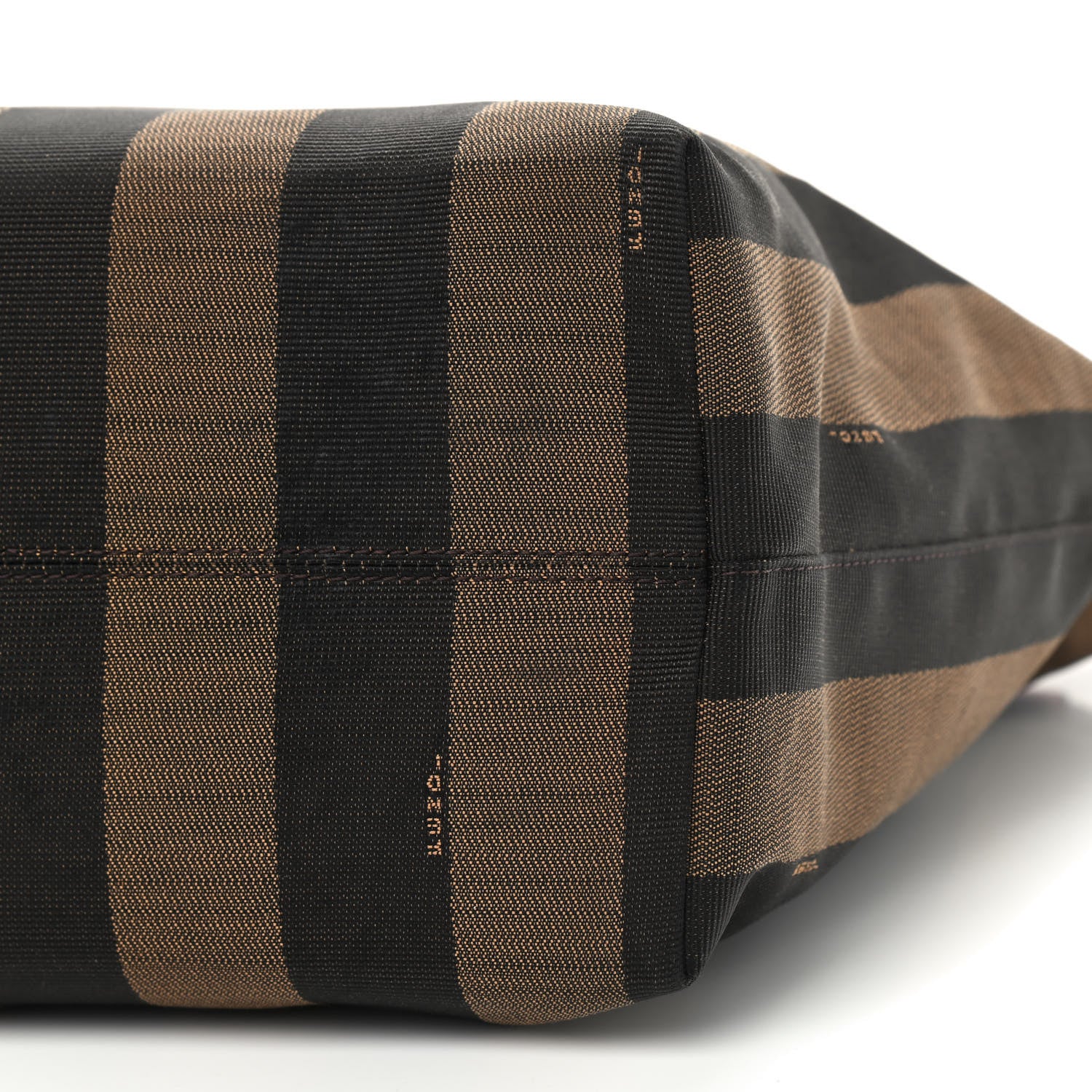 Fendi Pequin Vitello Roll Tote Tobacco Papavero 9 of 13