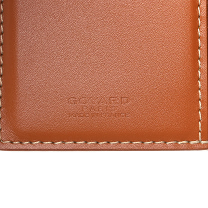 Goyard Goyardine Saint Pierre Card Holder Black Gold 6 of 8
