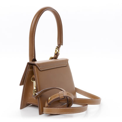 Jacquemus Smooth Calfskin Le Chiquito Boucle Moyen Brown Brown 3 of 9