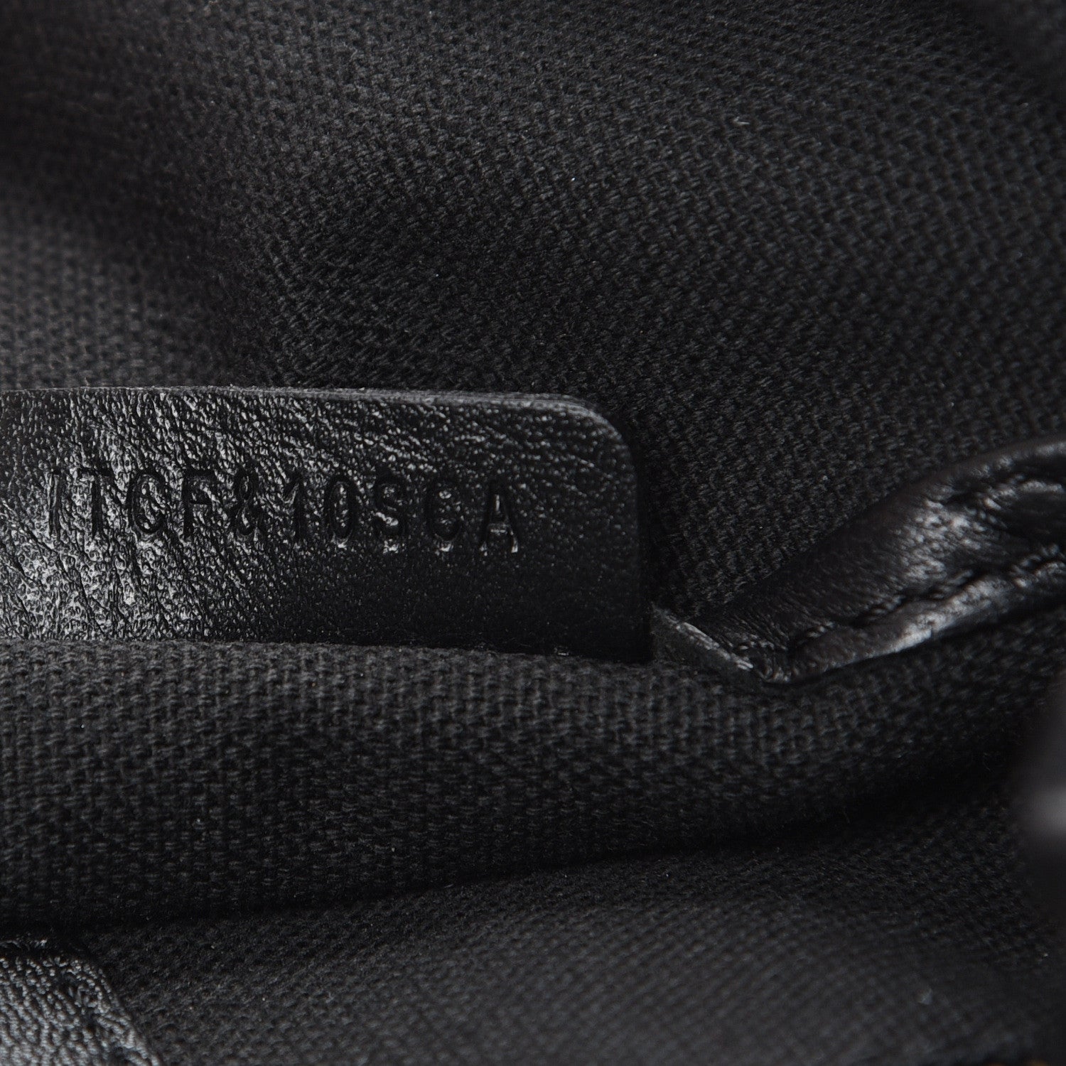 Burberry Calfskin House Check Little Crush Black 7 of 11