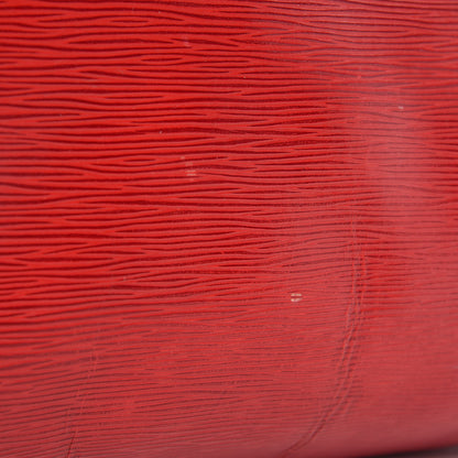 Louis Vuitton Epi Speedy 30 Castillan Red 31 of 39