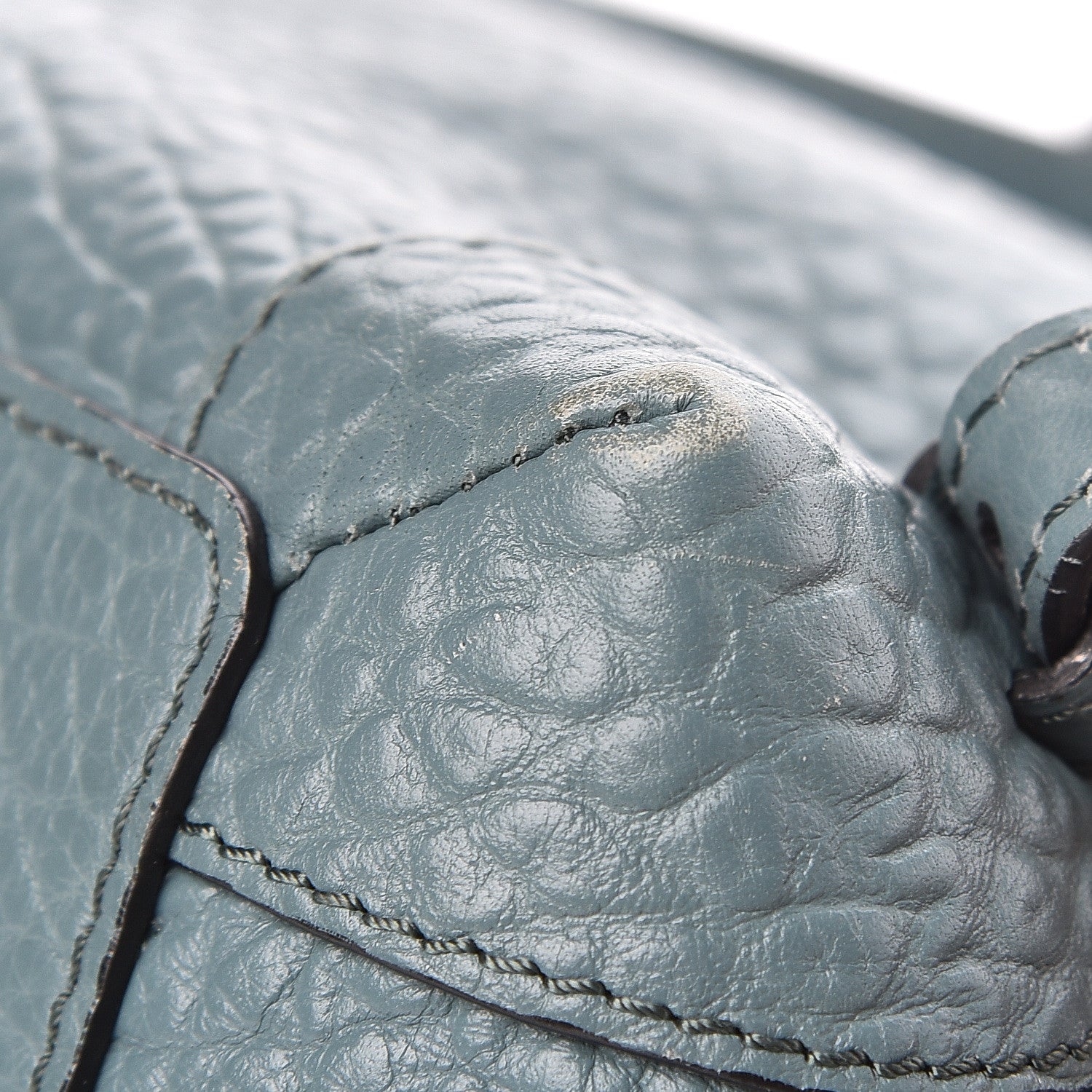 Burberry Grainy Calfskin Shoulder Bag Turquoise 15 of 17