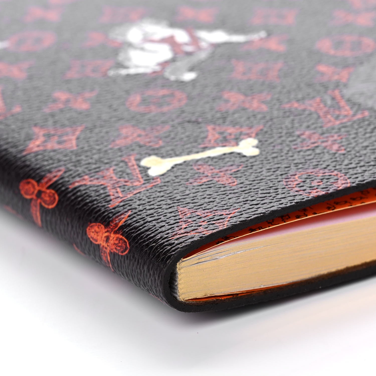 Louis Vuitton Catogram Clemence Notebook MM Marron 9 of 10