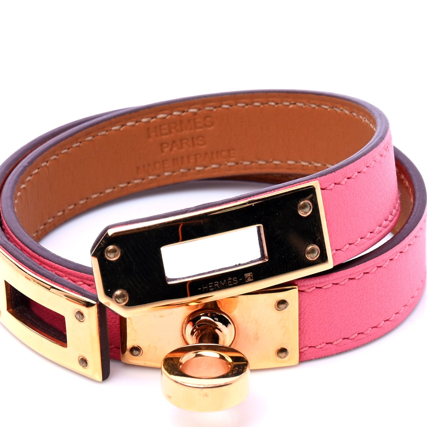 Swift Kelly Double Tour Bracelet Rose Azalee