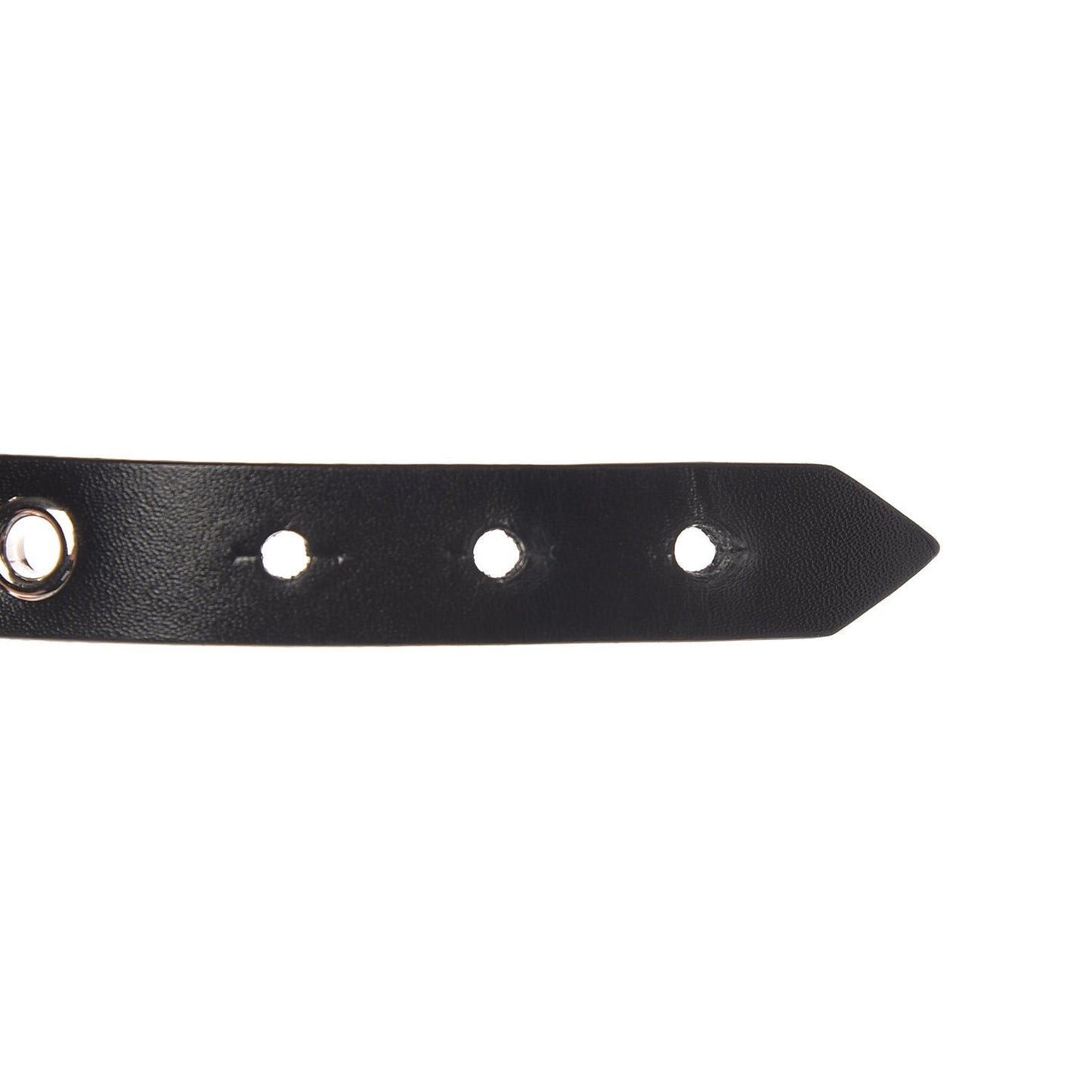 Calfskin Twist Bracelet 17 Black