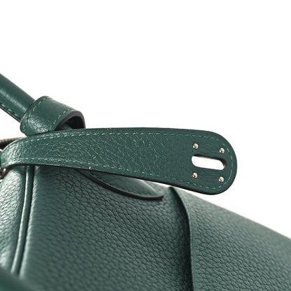 Hermes Taurillon Clemence Lindy 30 Malachite 7 of 12