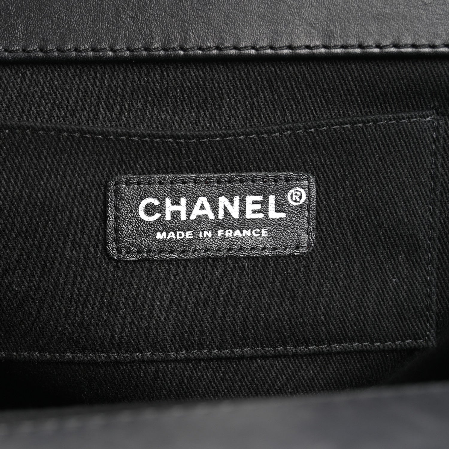 Chanel Patent CC Quilted Timeless Clutch Black 8 of 14