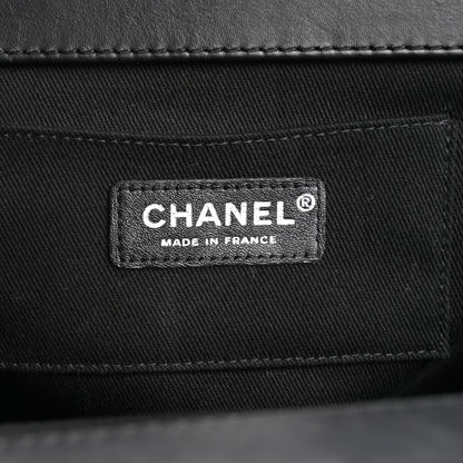 Chanel Patent CC Quilted Timeless Clutch Black 8 of 14