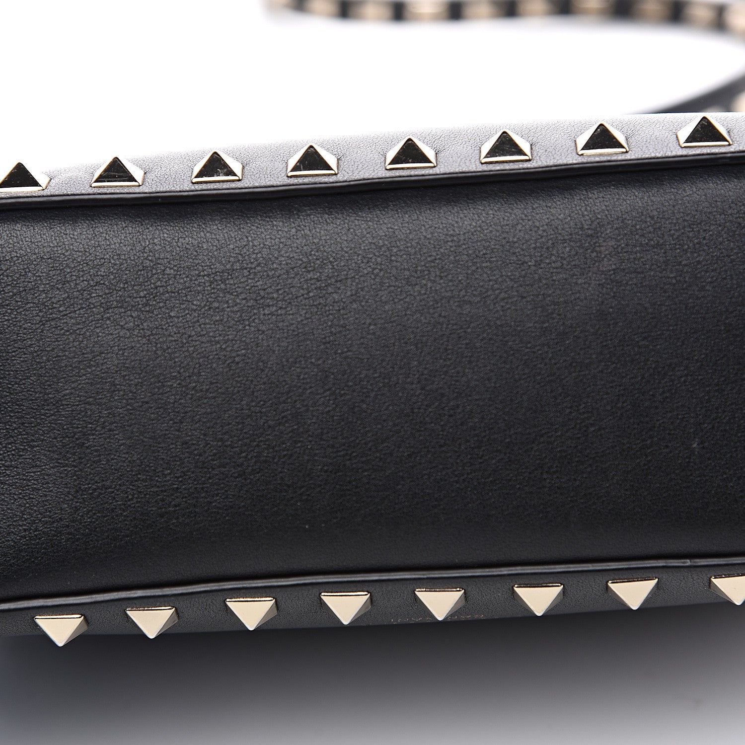 Valentino Garavani Calfskin Rockstud Camera Crossbody Bag Black 15 of 15