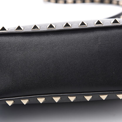 Valentino Garavani Calfskin Rockstud Camera Crossbody Bag Black 15 of 15