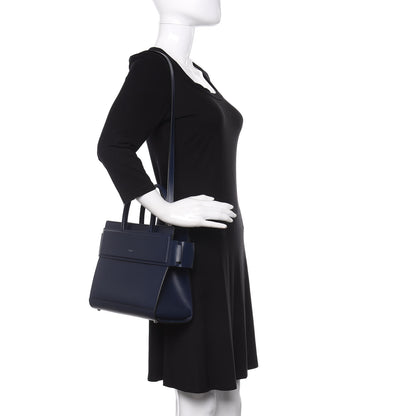 Givenchy Smooth Calfskin Small Horizon Satchel Night Blue 2 of 9