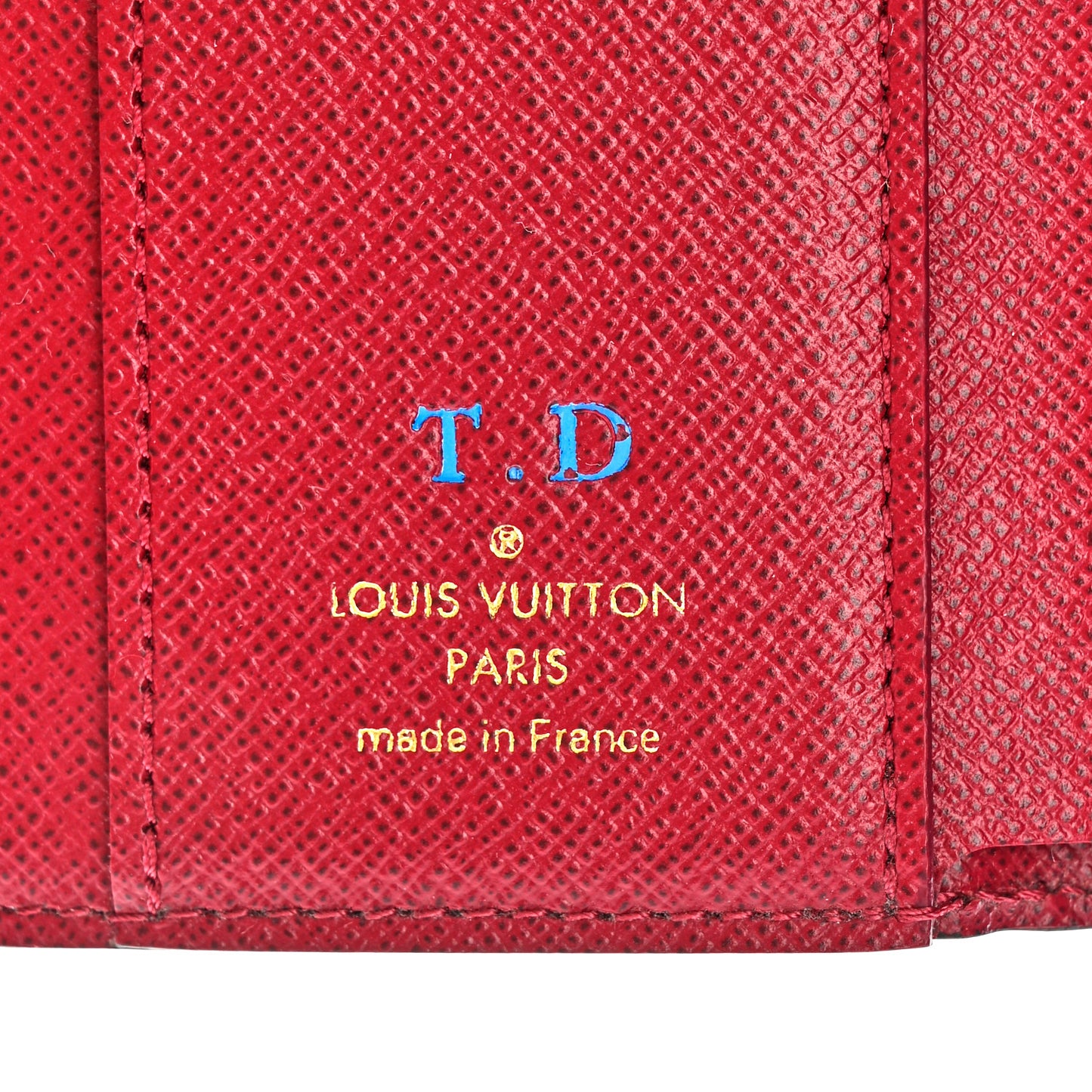 Monogram Zoe Wallet Fuchsia