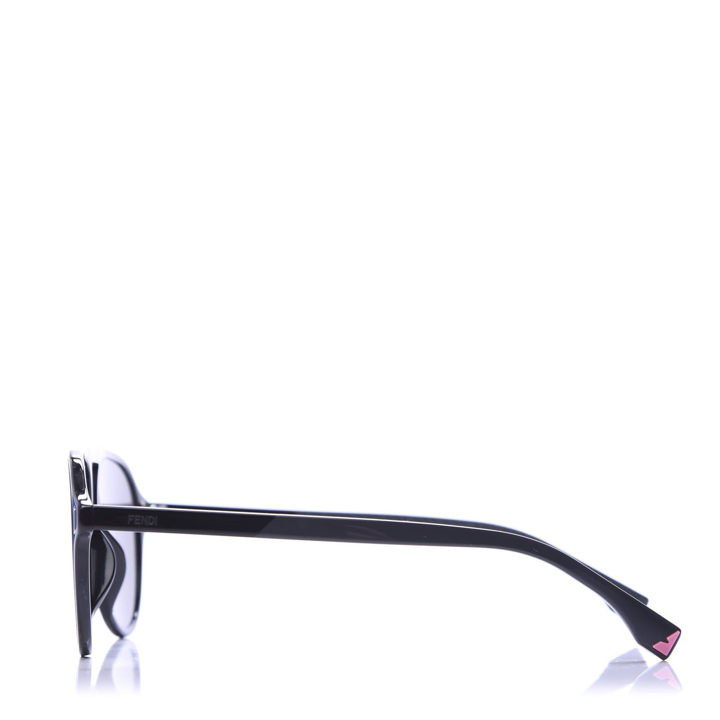 Acetate Aviator Sunglasses FF M0055/G/S Rainbow Black