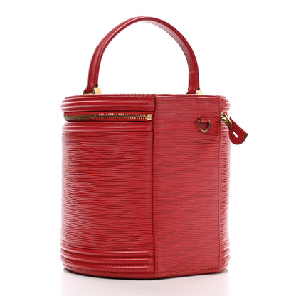 Louis Vuitton Epi Cannes Castillan Red 3 of 14