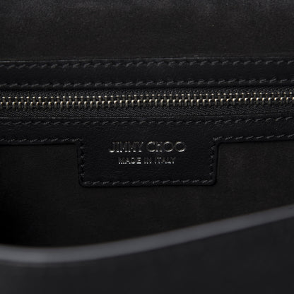 Jimmy Choo Calfskin Mini Madeline Top Handle Satchel Black 8 of 12