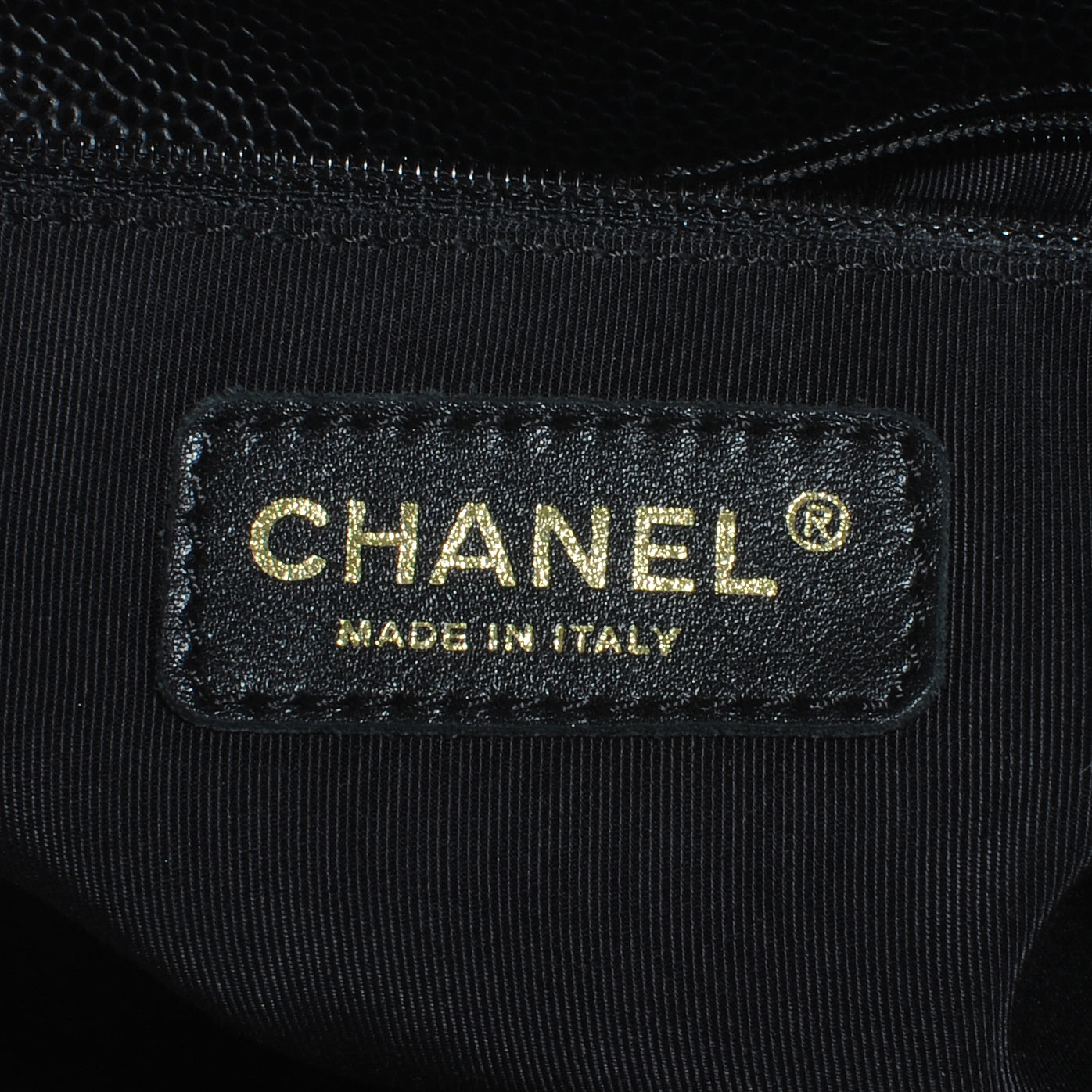Chanel Caviar Petit Shopping Tote PST Black 7 of 8