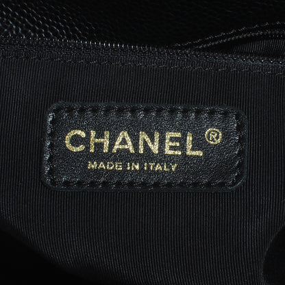 Chanel Caviar Petit Shopping Tote PST Black 7 of 8