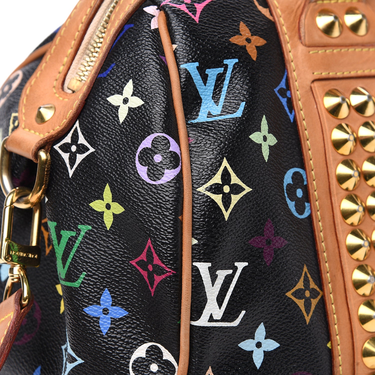 Louis Vuitton Monogram Multicolor Courtney MM Black 11 of 16