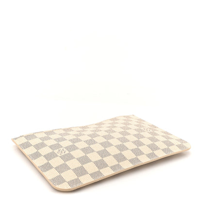 Louis Vuitton Damier Azur Neverfull MM GM Pochette 4 of 6