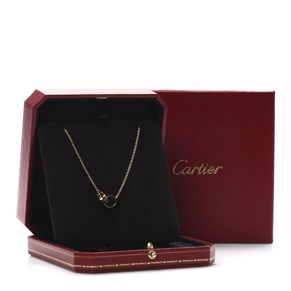 Cartier 18K Yellow Gold Interlocking LOVE Necklace 7 of 7
