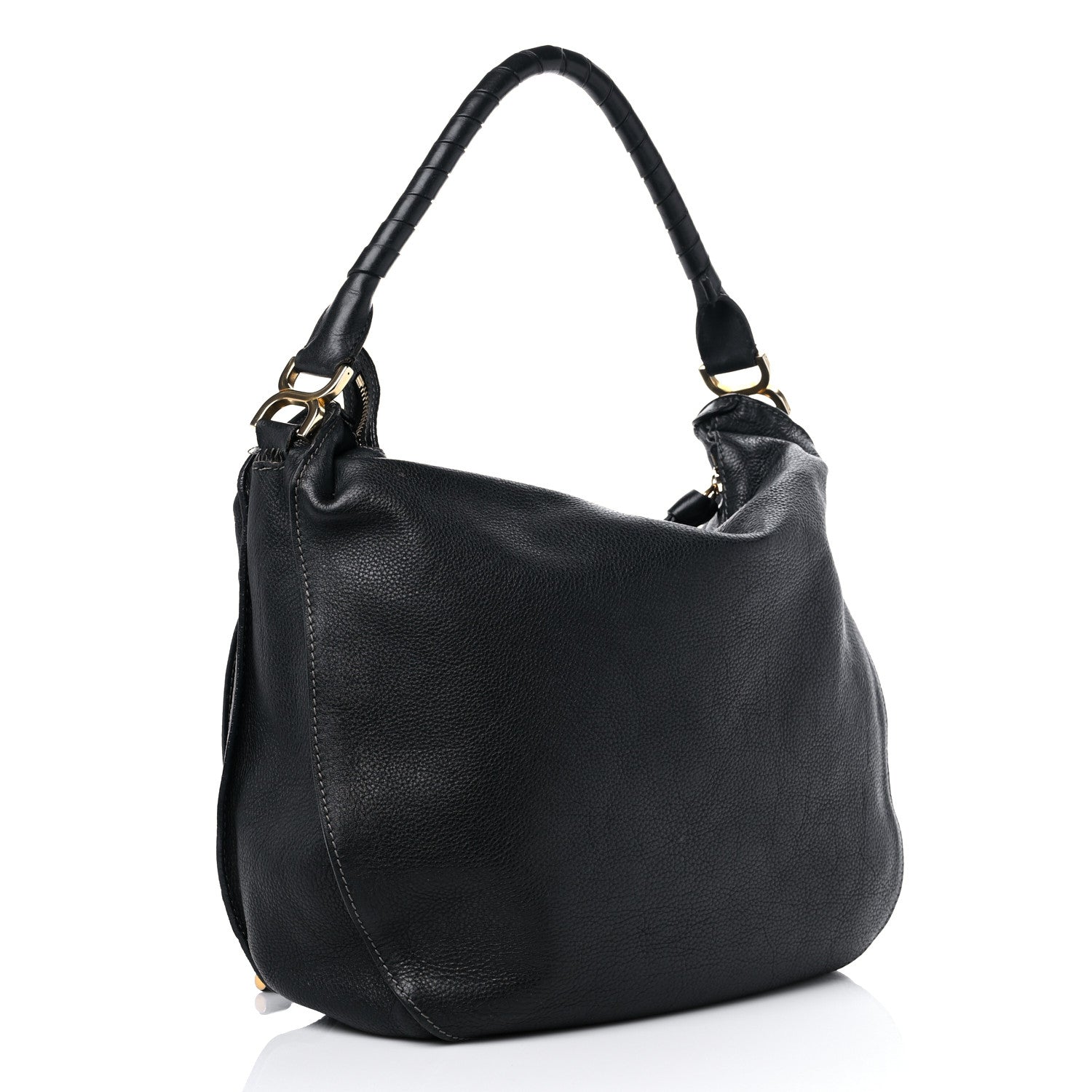 Chloe Calfskin Large Marcie Satchel Black 3 of 28
