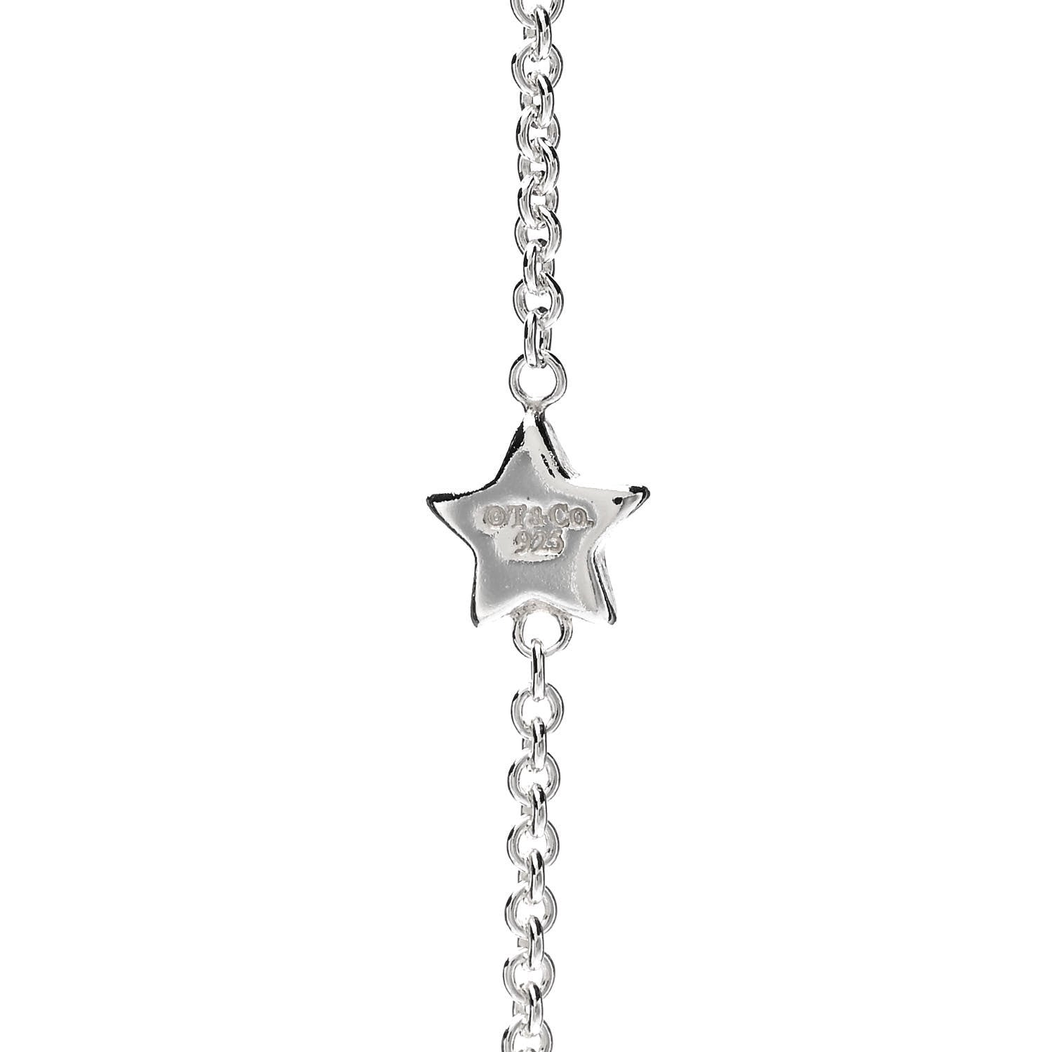 Tiffany Sterling Silver Star Lariat Necklace 4 of 4