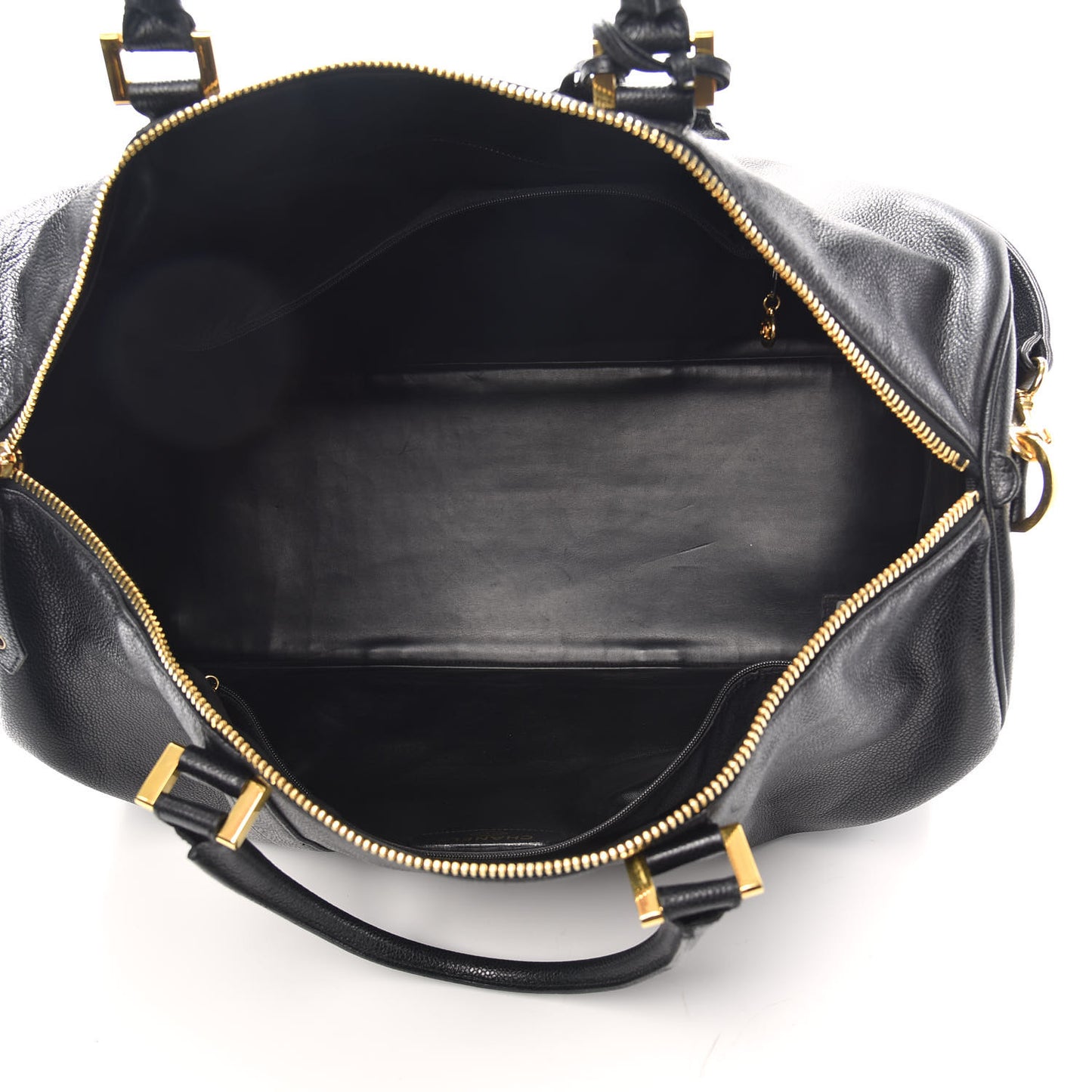 Caviar Timeless CC Duffel Bag Black