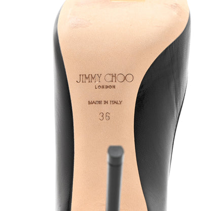 Jimmy Choo Kid Romy 85 Pumps 36 Black 7 of 15