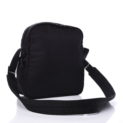 Prada Tessuto Nylon Flat Messenger Bag Black 2 of 9