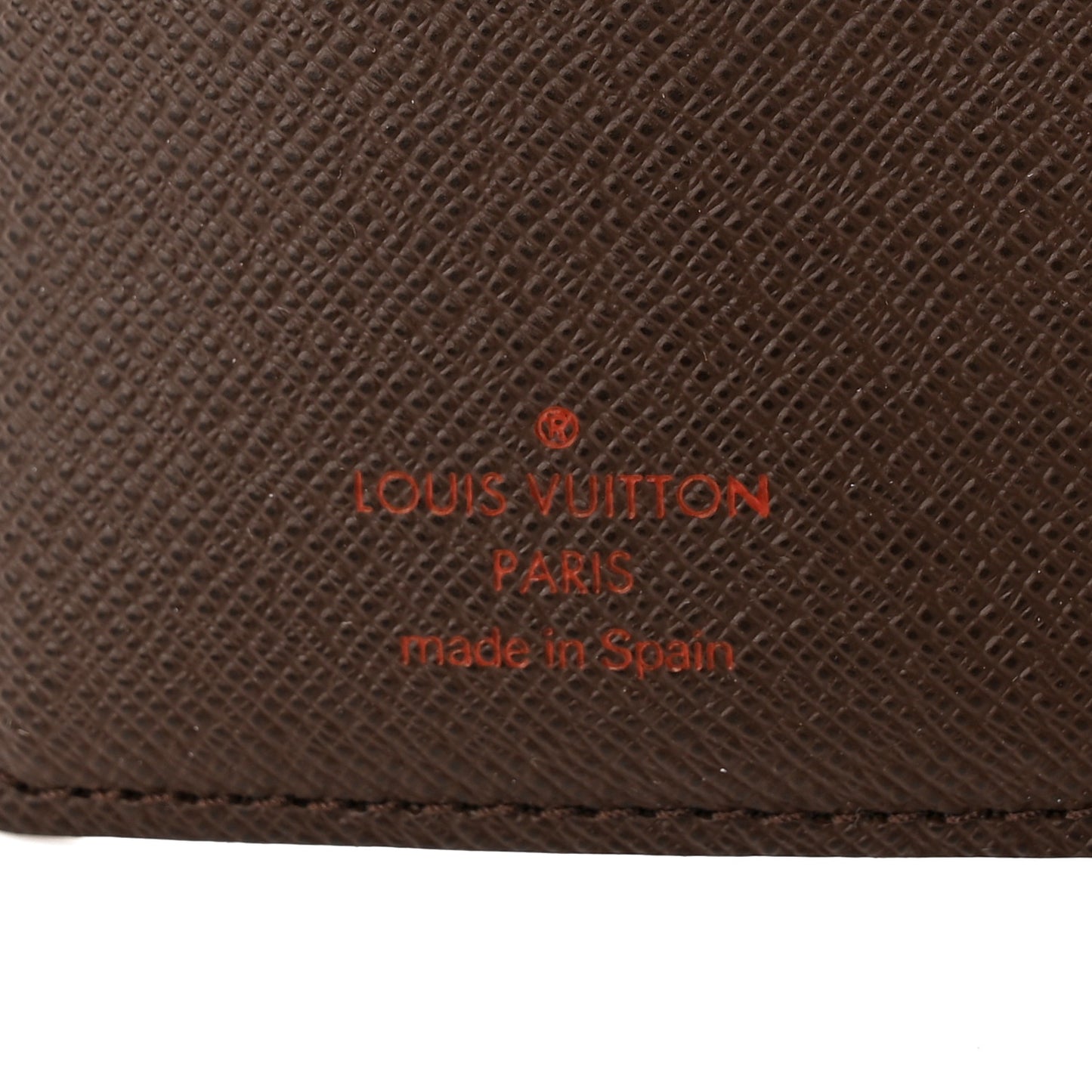 Damier Ebene Small Ring Agenda Cover