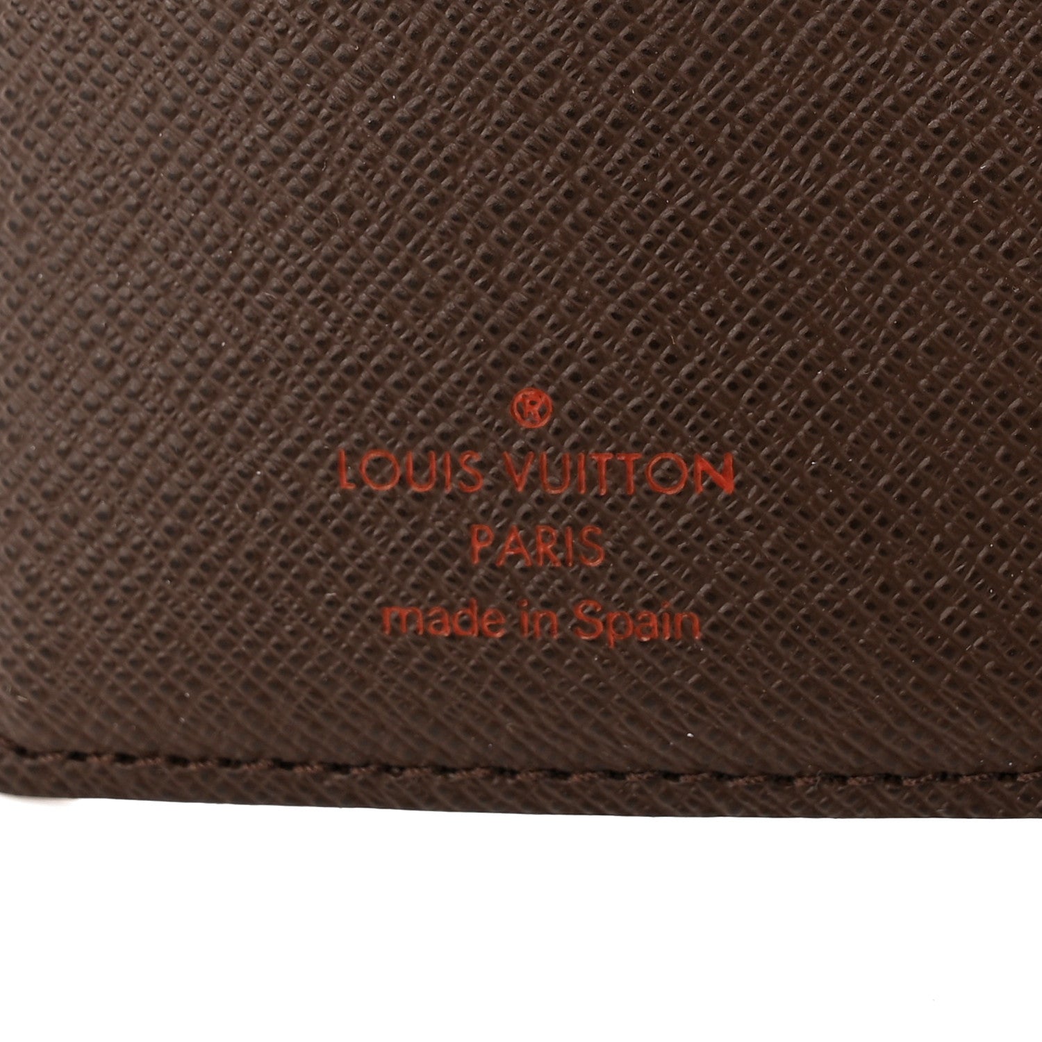 Louis Vuitton Damier Ebene Small Ring Agenda Cover 6 of 7