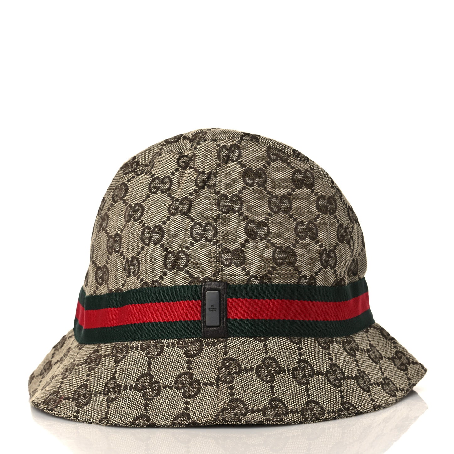 Monogram Web Bucket Hat L Brown