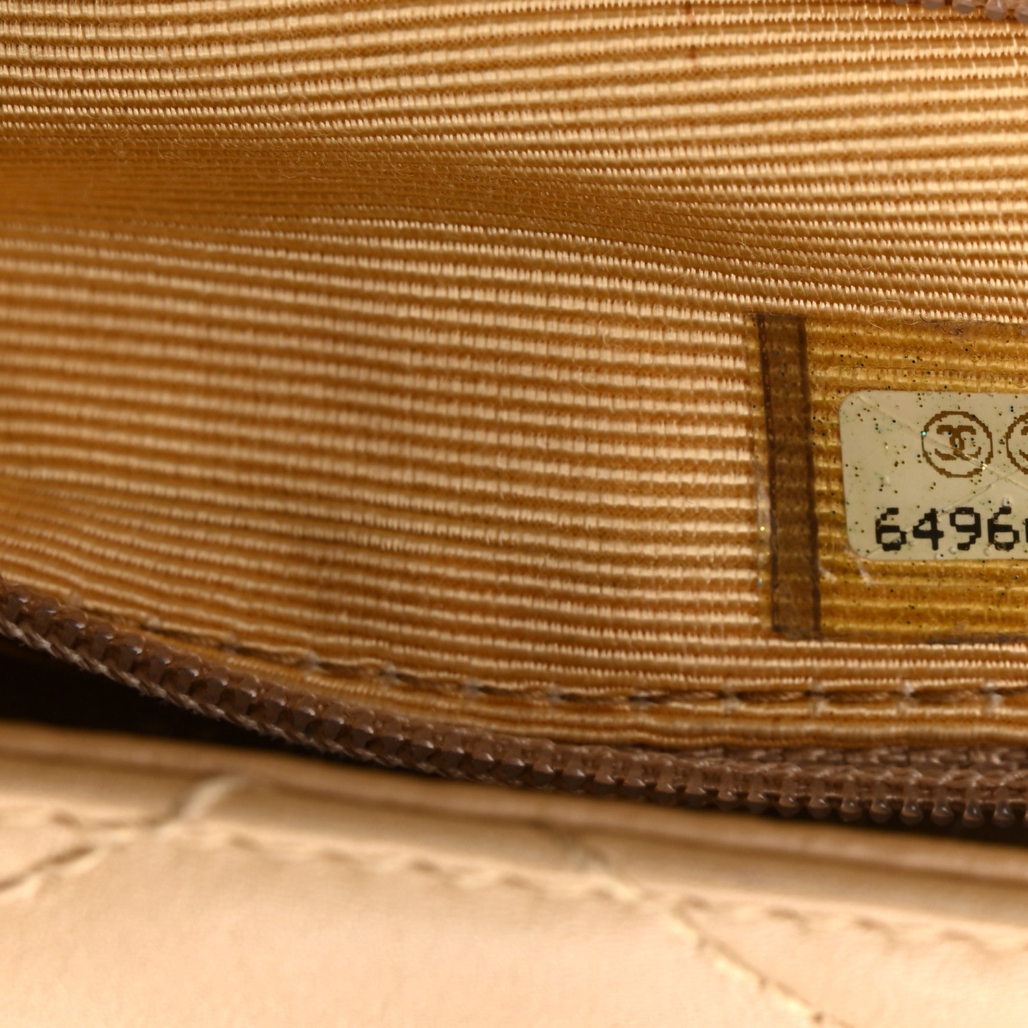 Chanel Lambskin Quilted Medium Single Flap Beige 8 of 15