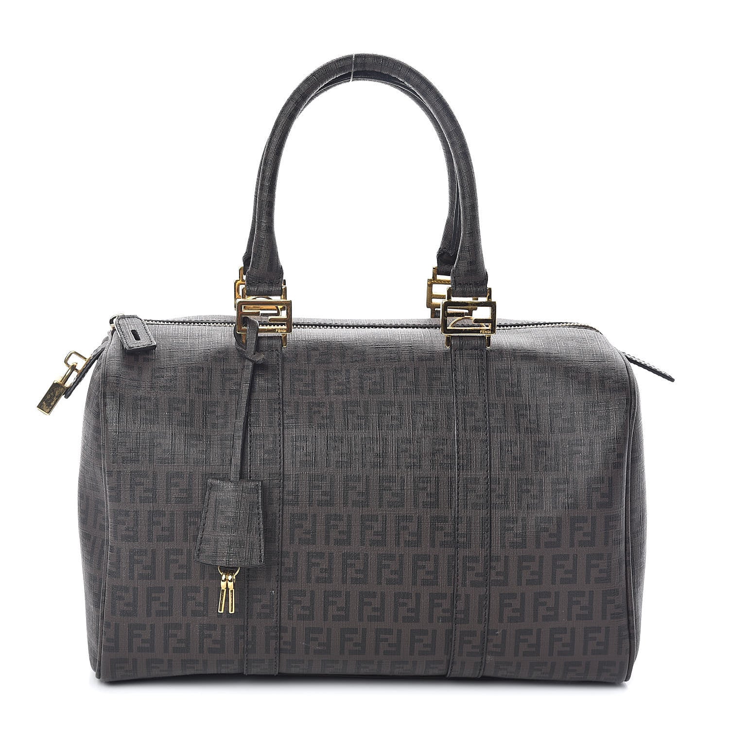 Fendi Zucchino Spalmati Forever Boston Moro Black 1 of 9