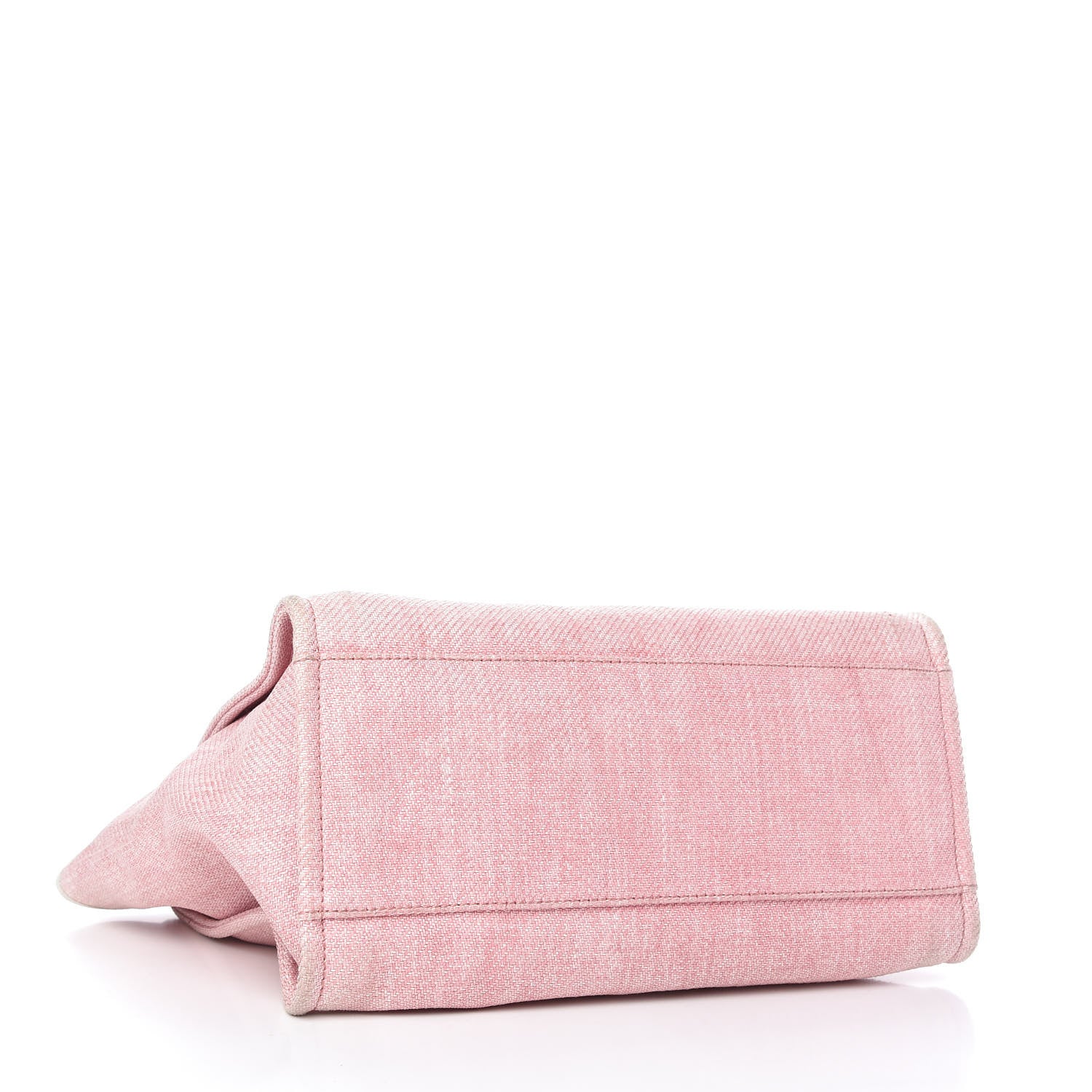 Chanel Canvas Large Deauville Tote Pink 4 of 9