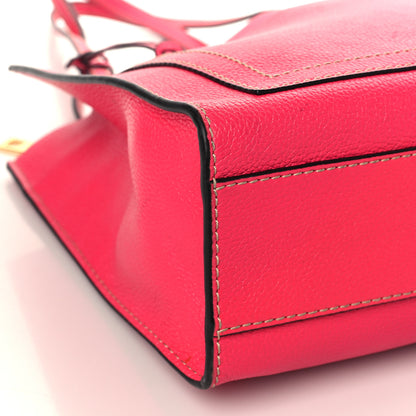 Marc Jacobs Grained Calfskin Medium Grind T Pocket Tote Fuchsia 7 of 11