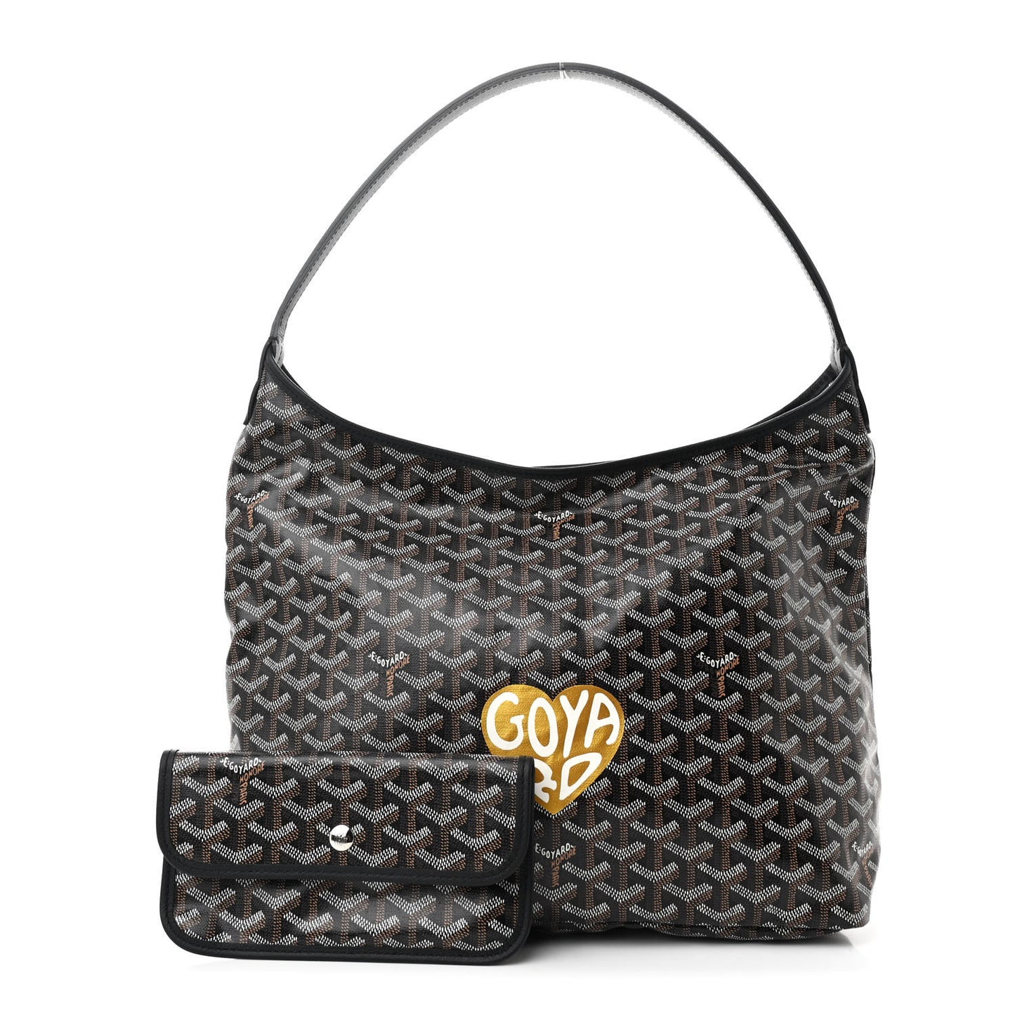 Goyardine Coeur Boheme Hobo Black