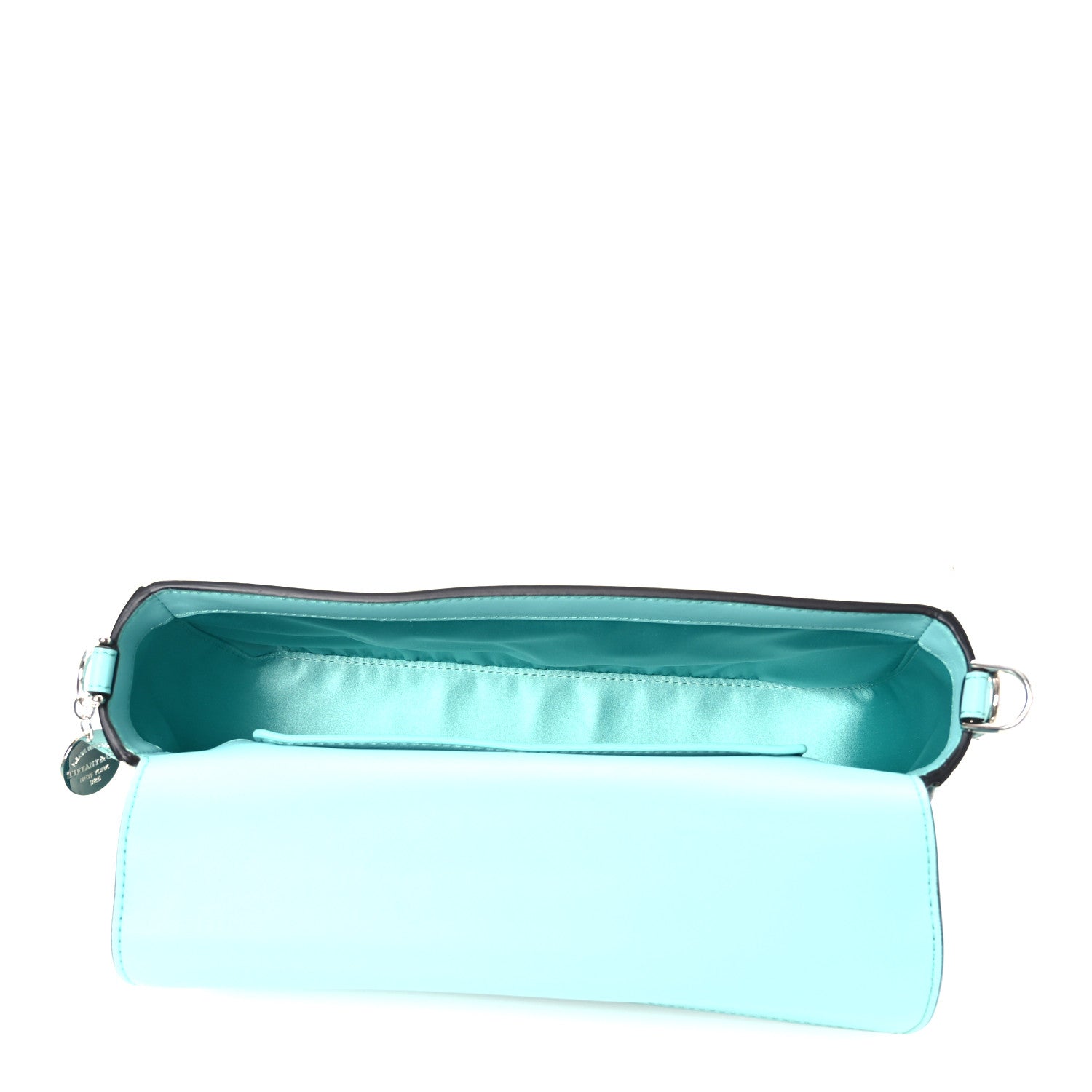 Fendi X TIFFANY Nappa Silver Baguette Blue Tiffany Silver 1839427