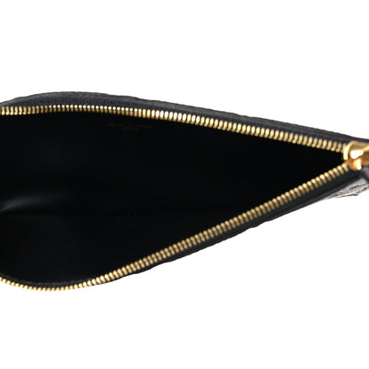 Louis Vuitton Empreinte Felicie Chain Wallet Zippered Insert Black 5 of 8