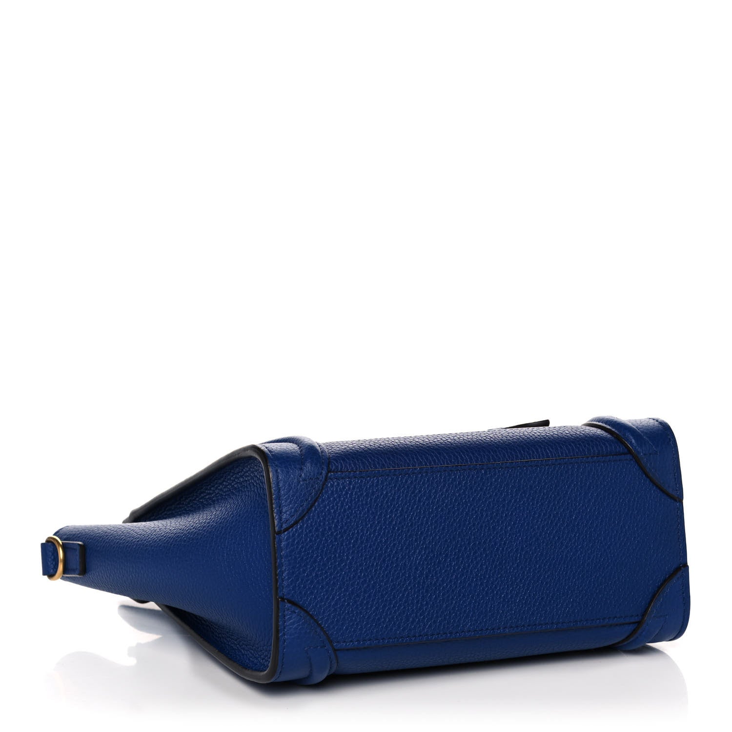 Celine Palmelato Calfskin Nano Luggage Indigo 3 of 14