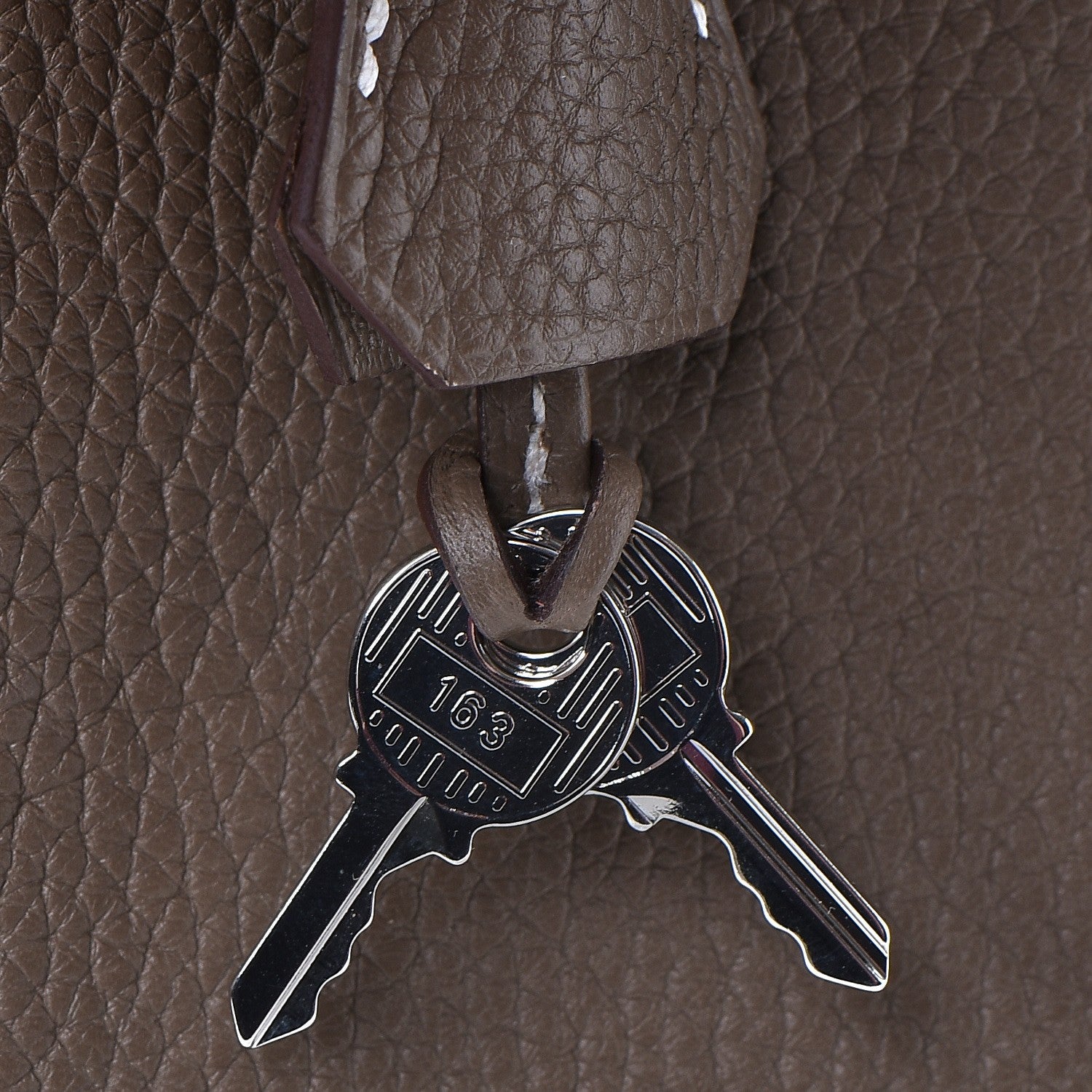 Hermes Togo Kelly Retourne 28 Etoupe 29 of 38